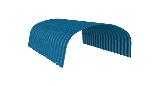 belt conveyor covers curvatures plus